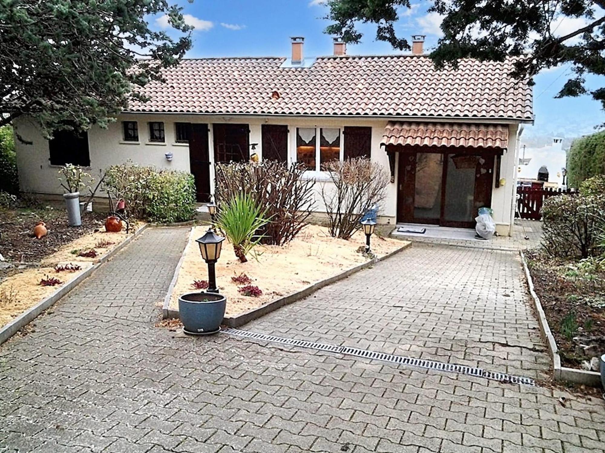 Maison Paisible A Veyras Avec Piscine Privee Et Vue Montagne Exteriér fotografie