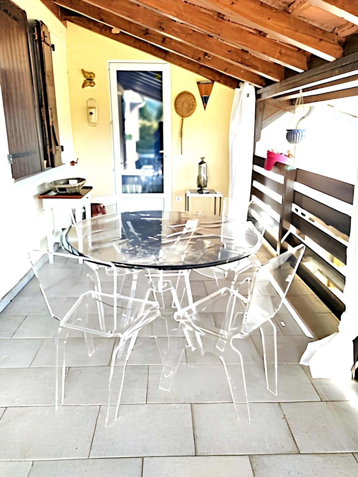 Maison Paisible A Veyras Avec Piscine Privee Et Vue Montagne Exteriér fotografie