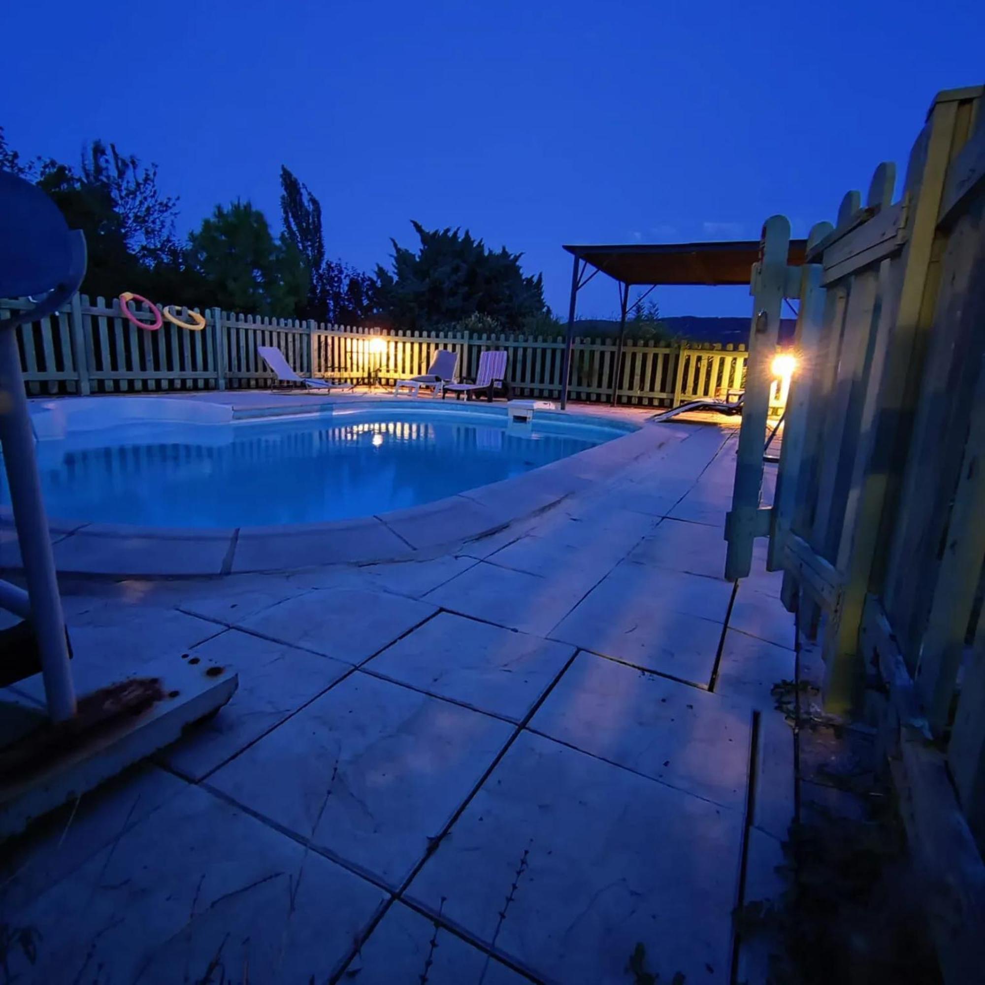 Maison Paisible A Veyras Avec Piscine Privee Et Vue Montagne Exteriér fotografie